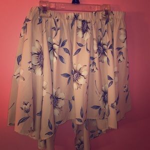 Off the shoulder top